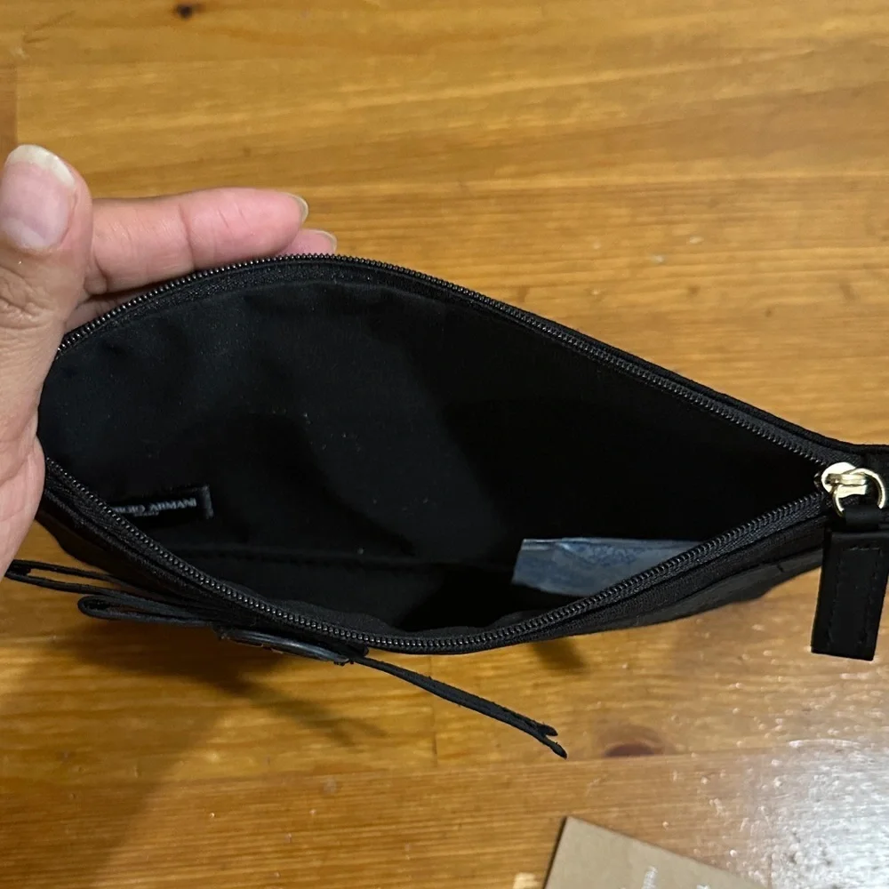 GIORGIO ARMANI. Beauty Black Makeup bag